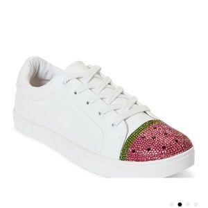 Betsey Johnson watermelon sneakers